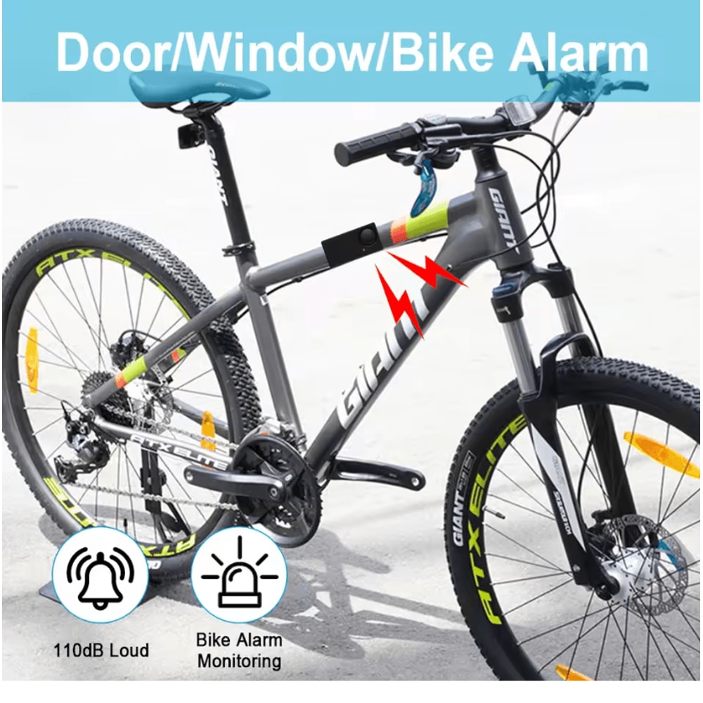 QuietGuard Motorcycle Vibration Alarm With Remote Control 1