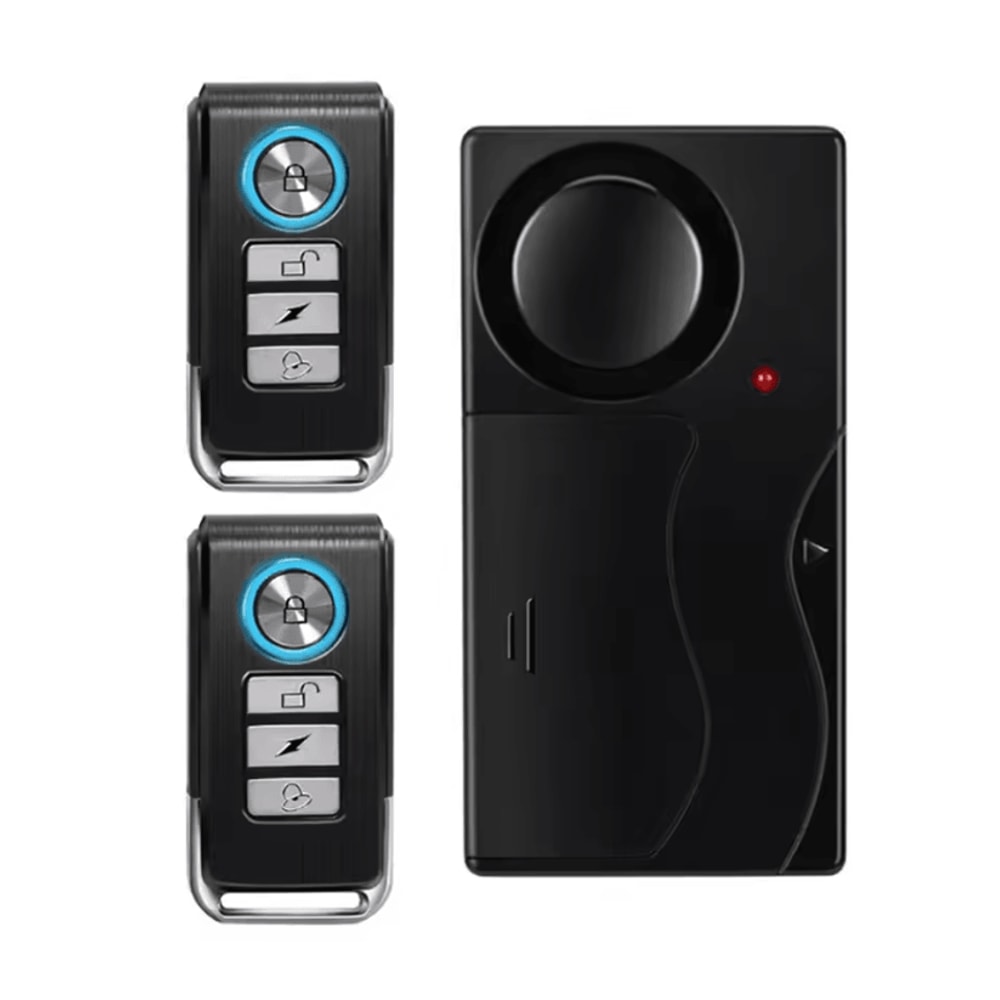 QuietGuard Motorcycle Vibration Alarm With Remote Control 4