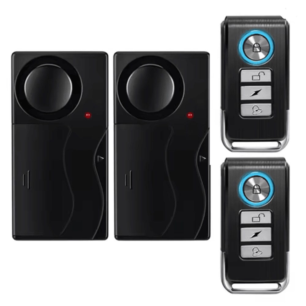 QuietGuard Motorcycle Vibration Alarm With Remote Control 5