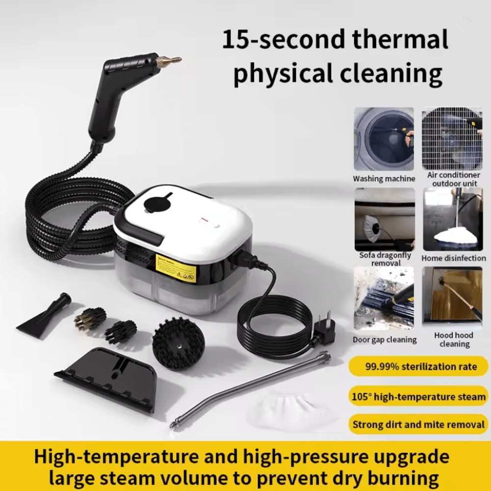 High Temp Steam Cleaner For Home Kitchen And Car Cleaning 1