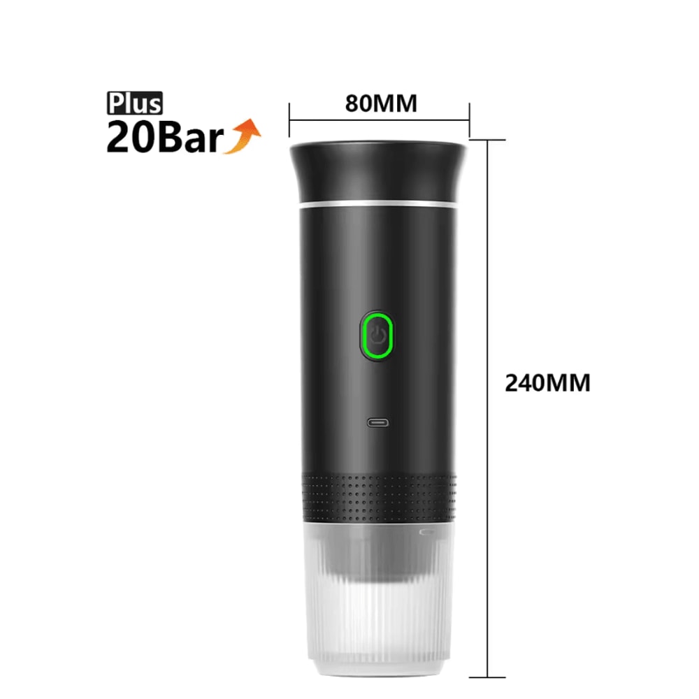 Compact 3 In 1 Portable Espresso Maker For Travel And Home 1