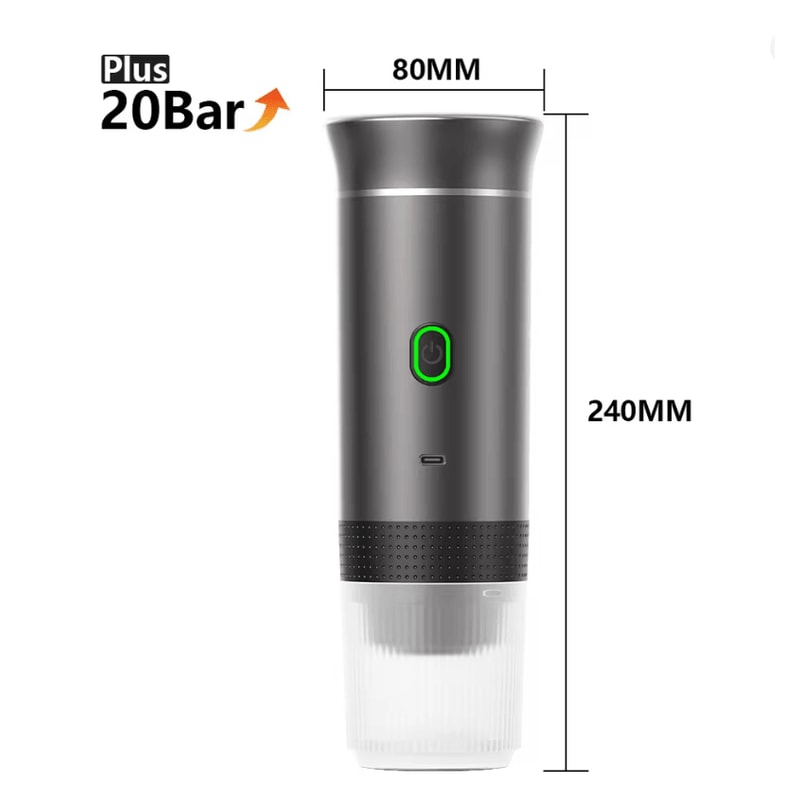 Compact 3 In 1 Portable Espresso Maker For Travel And Home 2