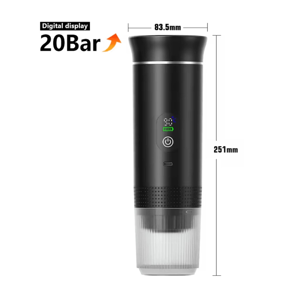 Compact 3 In 1 Portable Espresso Maker For Travel And Home 3