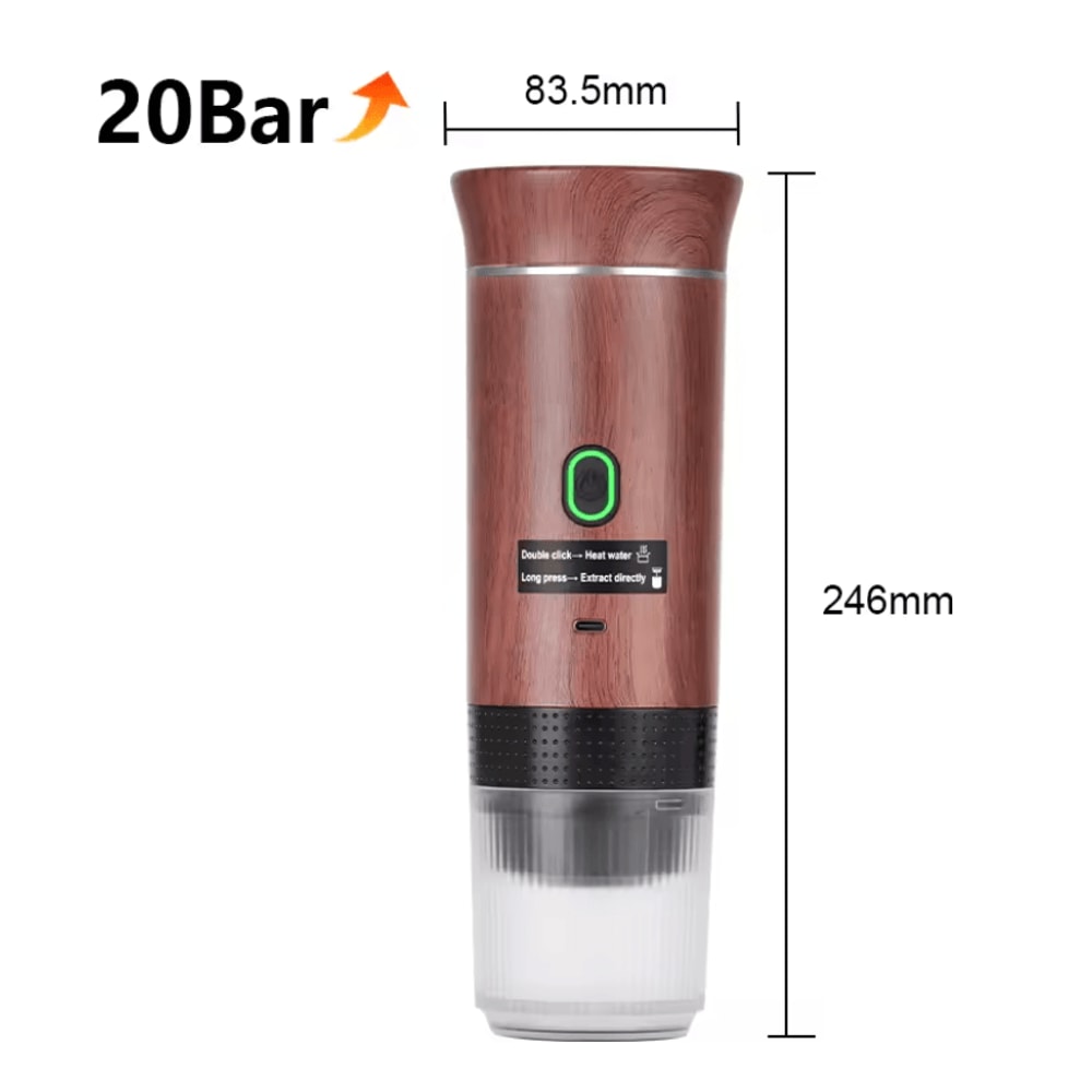 Compact 3 In 1 Portable Espresso Maker For Travel And Home 5