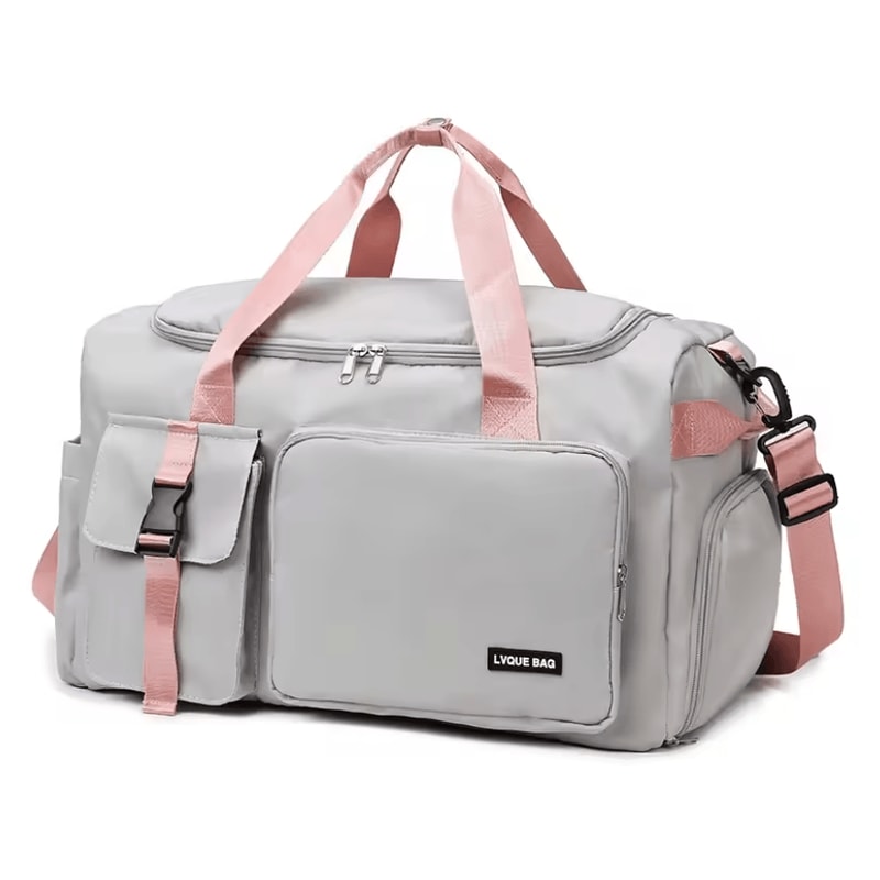 Dry Wet Compartment Weekender Gym Bag For Women 4