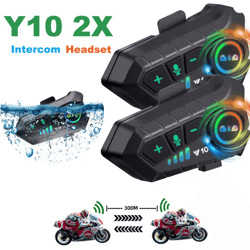 kebidumei yp10 motorcycle bluetooth intercom helmet headset