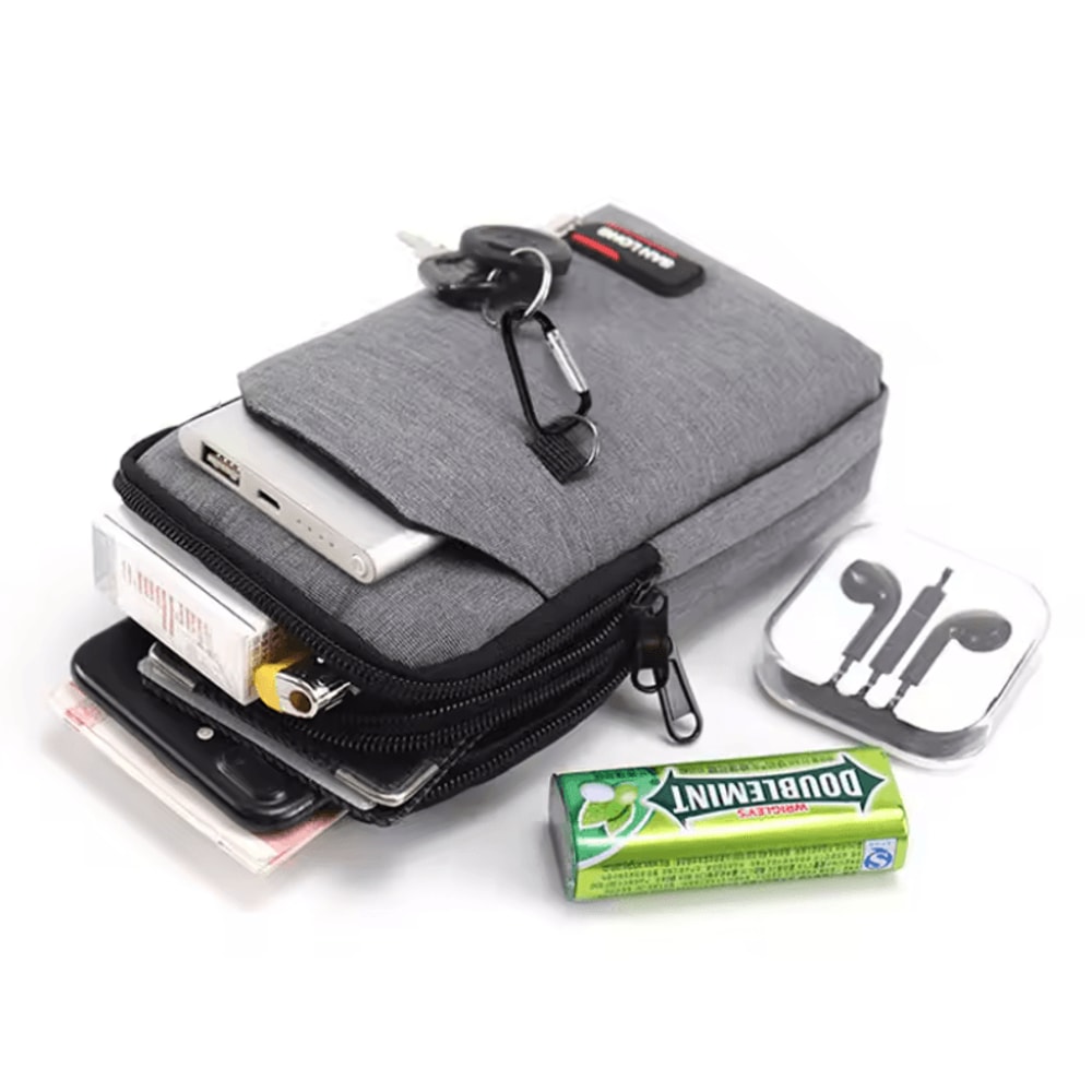 Mens Tactical Waterproof Waist Crossbody Bag 1