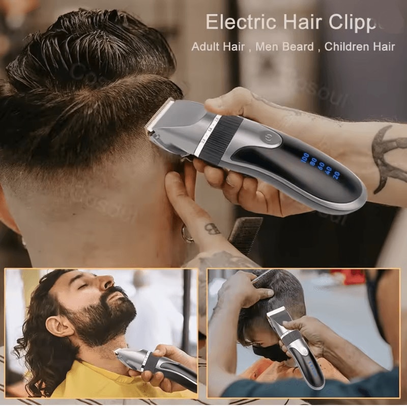 Cordless Professional Hair Clipper For Men And Kids 1