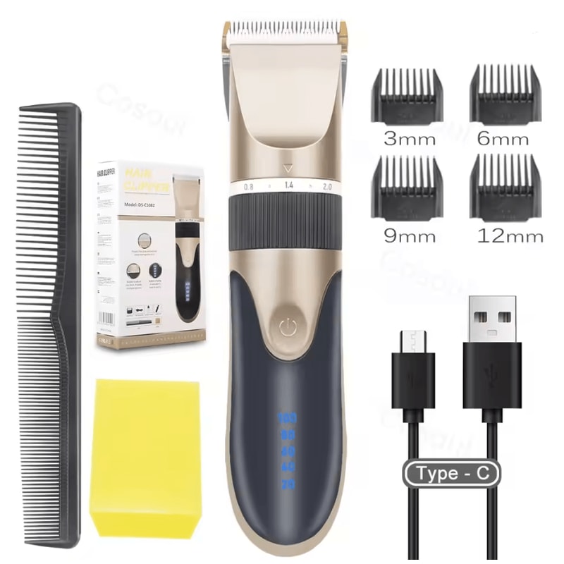Cordless Professional Hair Clipper For Men And Kids 3