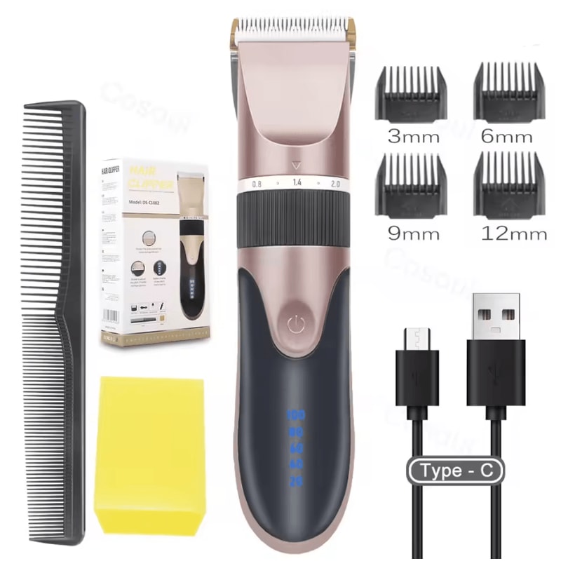 Cordless Professional Hair Clipper For Men And Kids 5