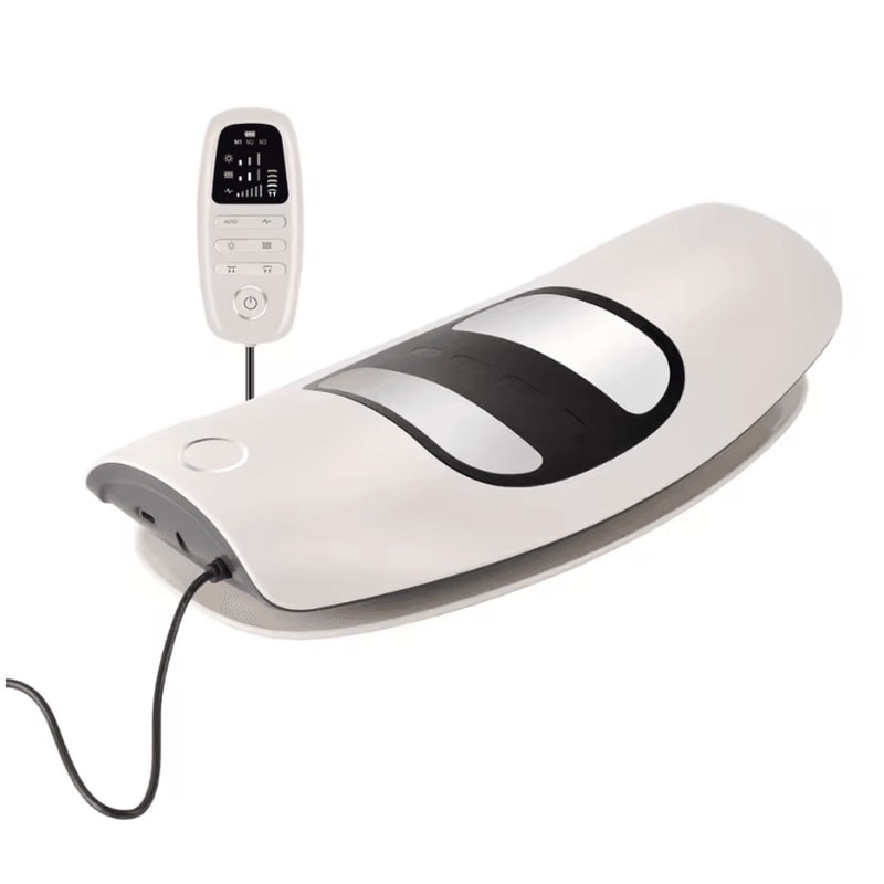 Electric Lumbar Vibration Traction Massager With Heat Therapy 3