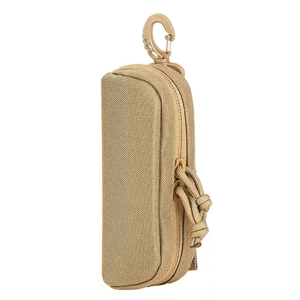 Tactical MOLLE Eyeglass Case 1000D Nylon Hard Storage Pouch 4