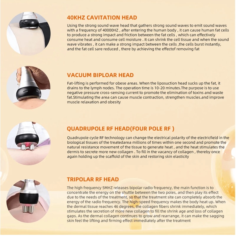 4 In 1 Cavitation Slimming And Skin Tightening Beauty Device 1