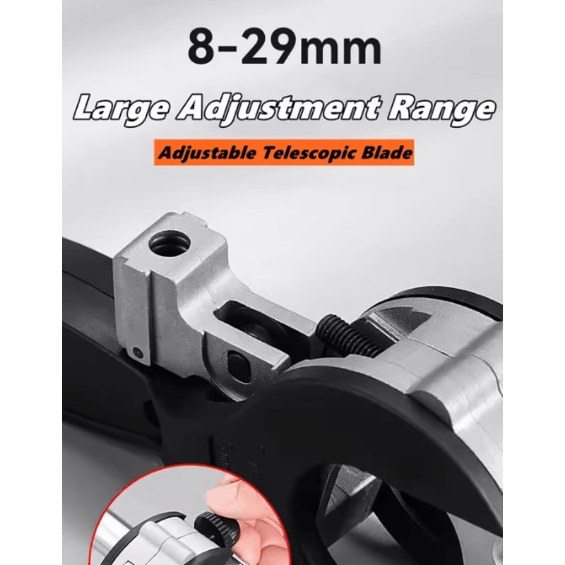 Compact Ratcheting Tube Cutter Tool 4