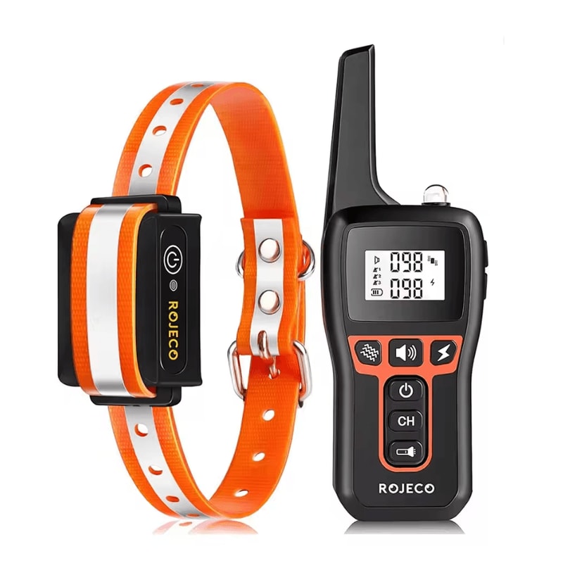 Rojeco Remote Rechargeable Dog Training Collar 3