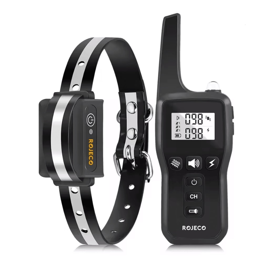 Rojeco Remote Rechargeable Dog Training Collar 4
