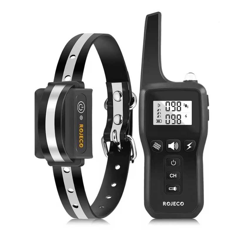 Rojeco Remote Rechargeable Dog Training Collar 4