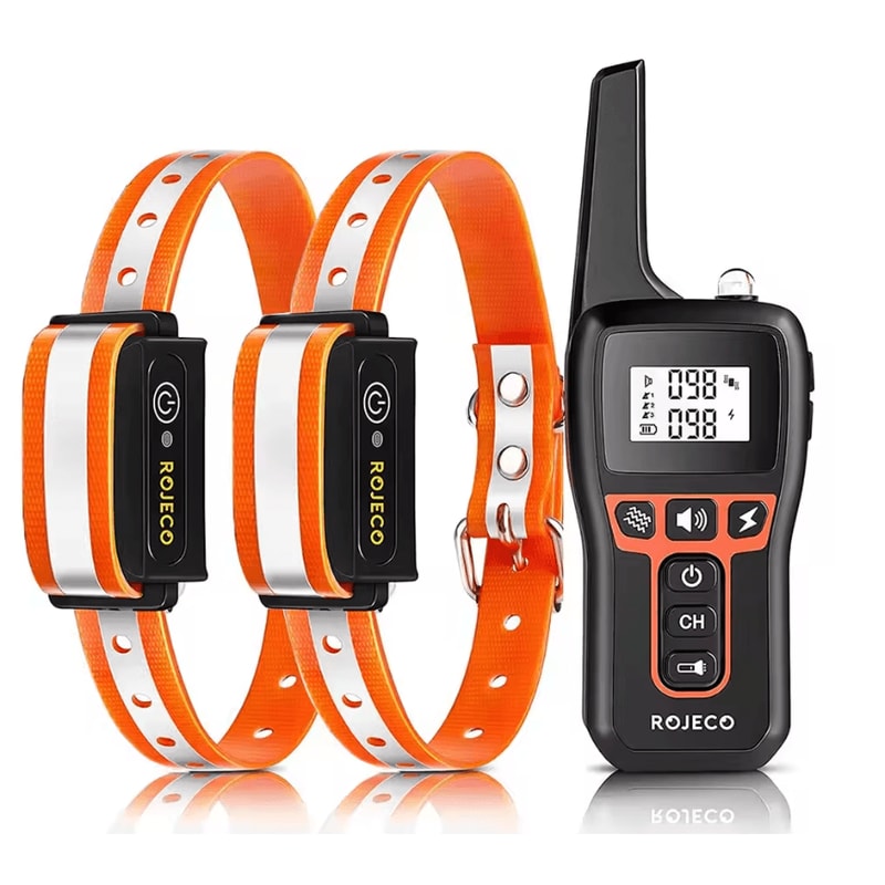 Rojeco Remote Rechargeable Dog Training Collar 5