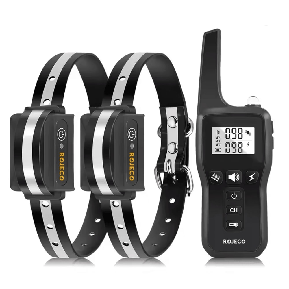 Rojeco Remote Rechargeable Dog Training Collar 6