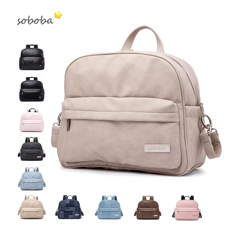 UrbanEase Waterproof Diaper Backpack Lightweight And Portable Mommy Bag 0