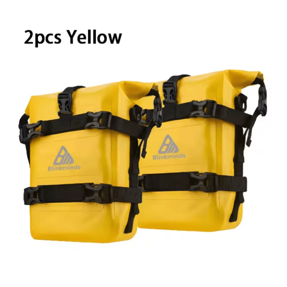 TrailGuard Motorcycle Bumper Tool Bag Waterproof Crash Bar Storage 9