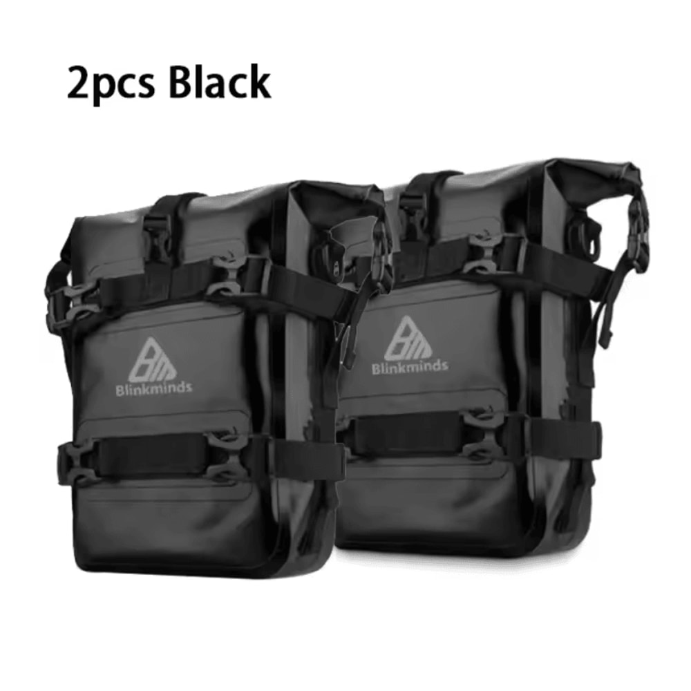 TrailGuard Motorcycle Bumper Tool Bag Waterproof Crash Bar Storage 10