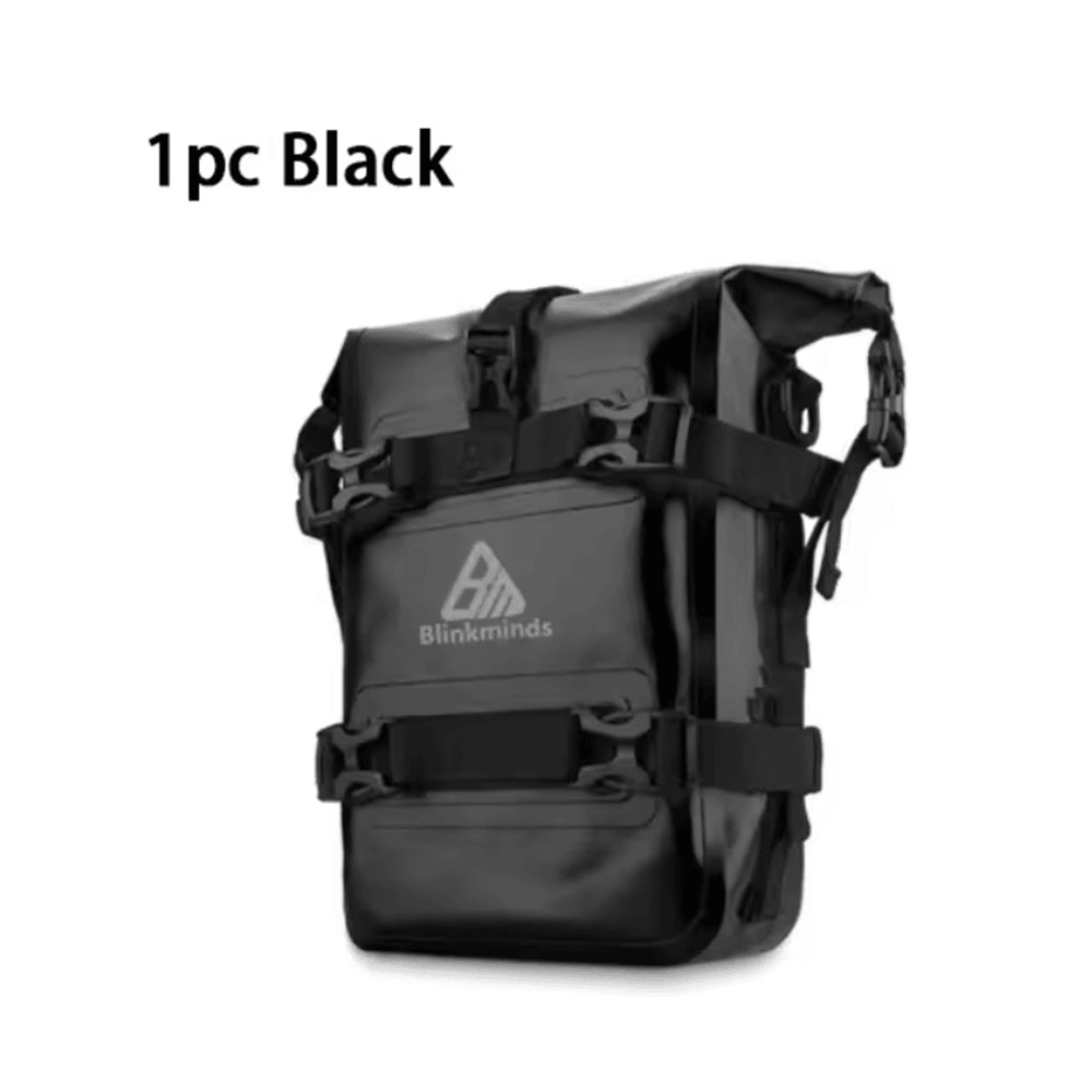 TrailGuard Motorcycle Bumper Tool Bag Waterproof Crash Bar Storage 5