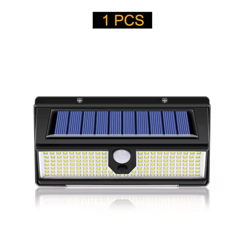 LumaGuard 190 LED Solar Motion Sensor Outdoor Wall Light 3