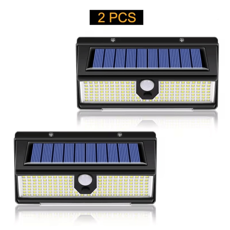 LumaGuard 190 LED Solar Motion Sensor Outdoor Wall Light 4