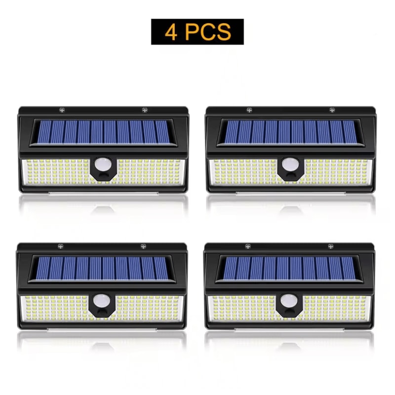 LumaGuard 190 LED Solar Motion Sensor Outdoor Wall Light 5