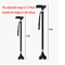 SureStep Retractable Aluminum Walking Cane With LED Light And Non Slip Base 2