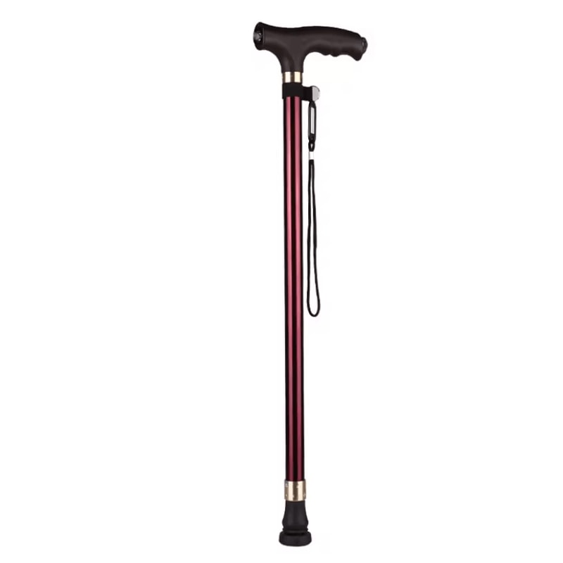 SureStep Retractable Aluminum Walking Cane With LED Light And Non Slip Base 5