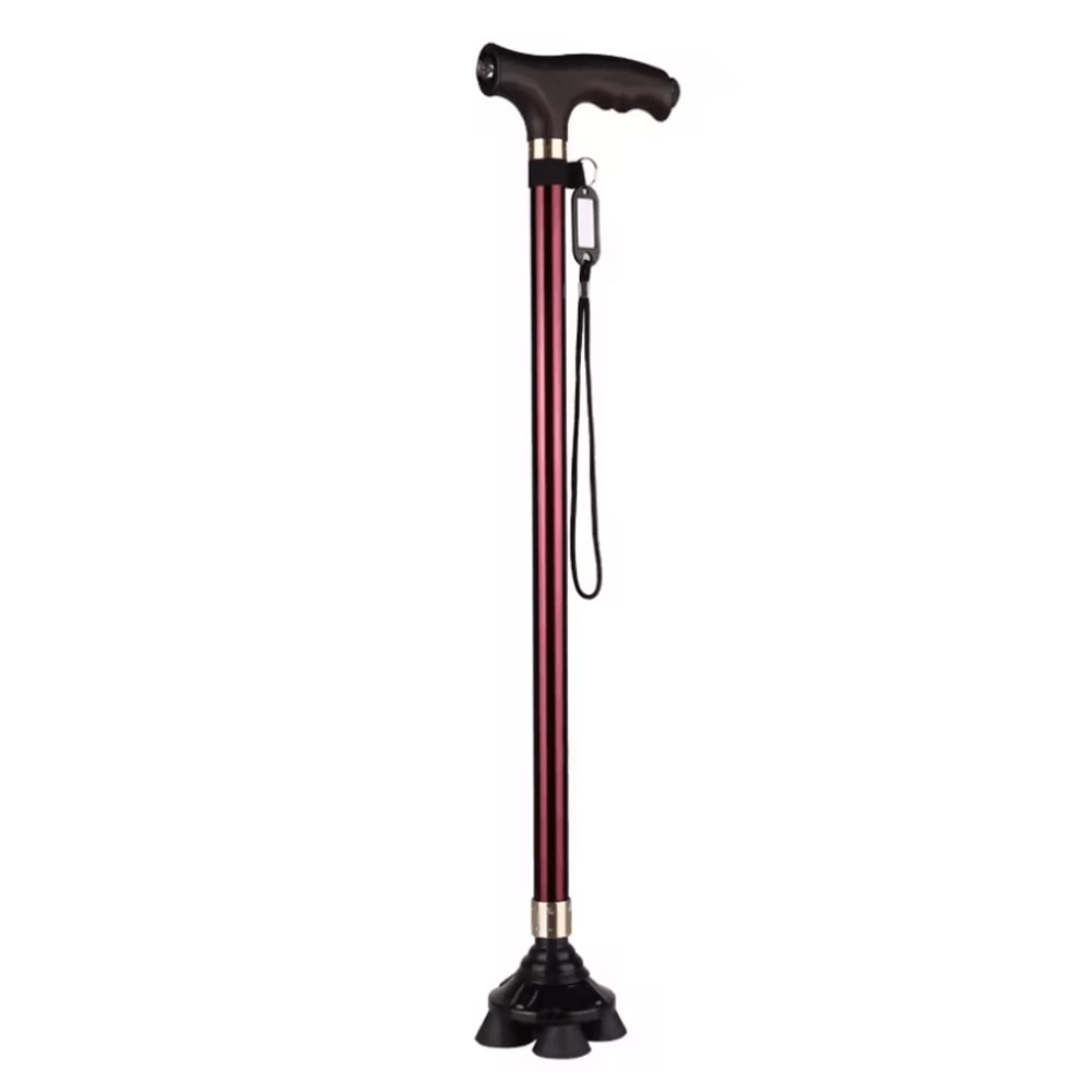 SureStep Retractable Aluminum Walking Cane With LED Light And Non Slip Base 7