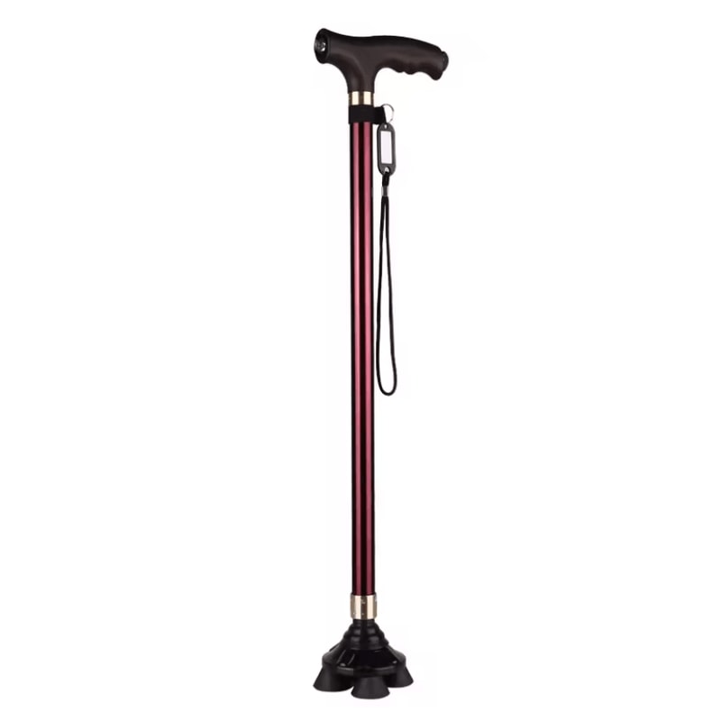 SureStep Retractable Aluminum Walking Cane With LED Light And Non Slip Base 7