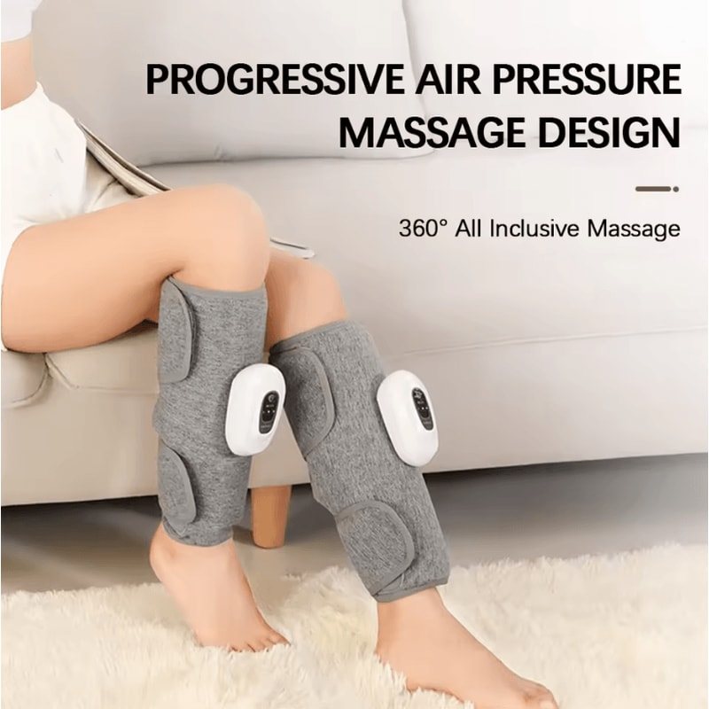 CalmAir 360Degree Wireless Calf Massager With Compression Therapy 0