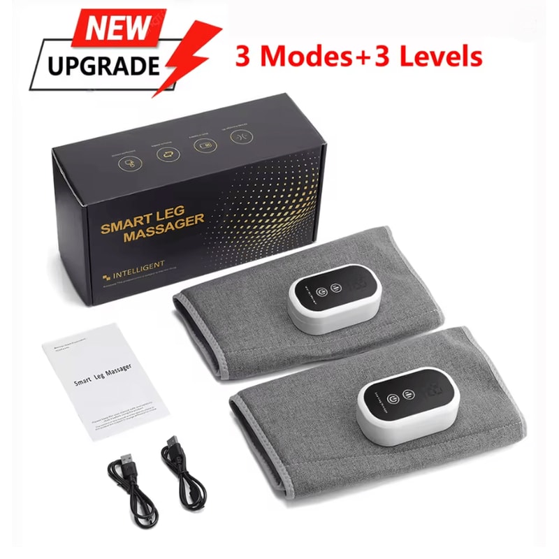 CalmAir 360Degree Wireless Calf Massager With Compression Therapy 6