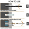GripLock Metal Expansion Tube And Self Tapping Screw Anchor Set 3