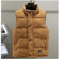 Mens Corduroy Padded Vest Winter Warm Sleeveless Jacket For Outdoor And Casual Wear 1