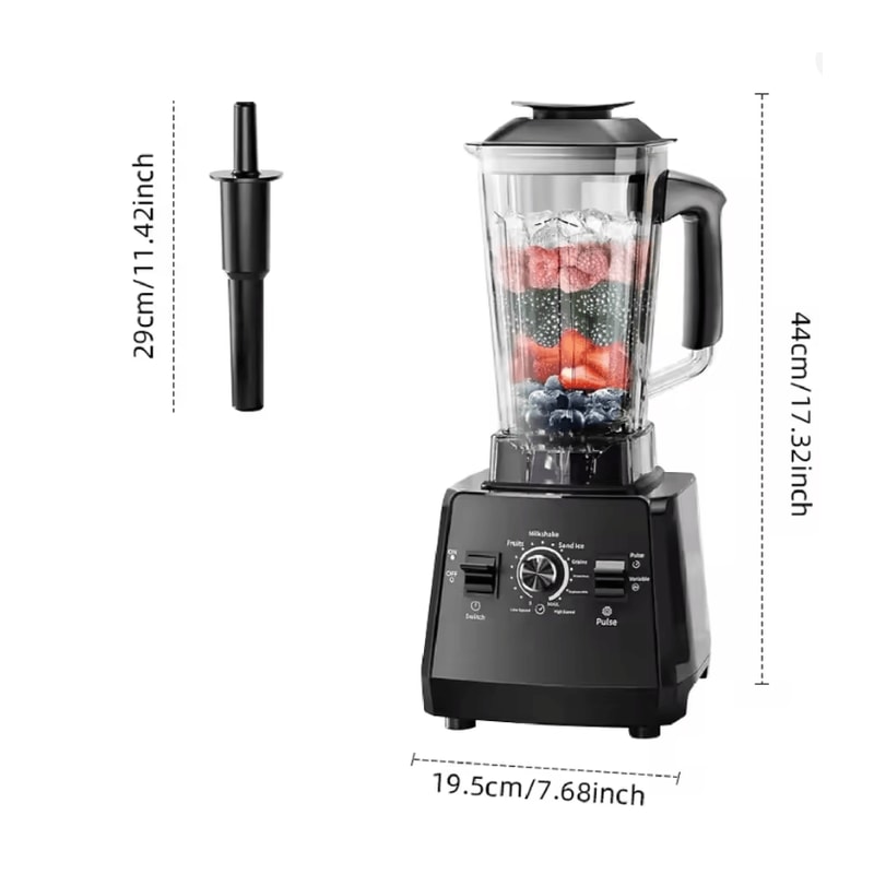 ProBlend 500W Commercial Blender For Smoothies Shakes And Food Prep 5