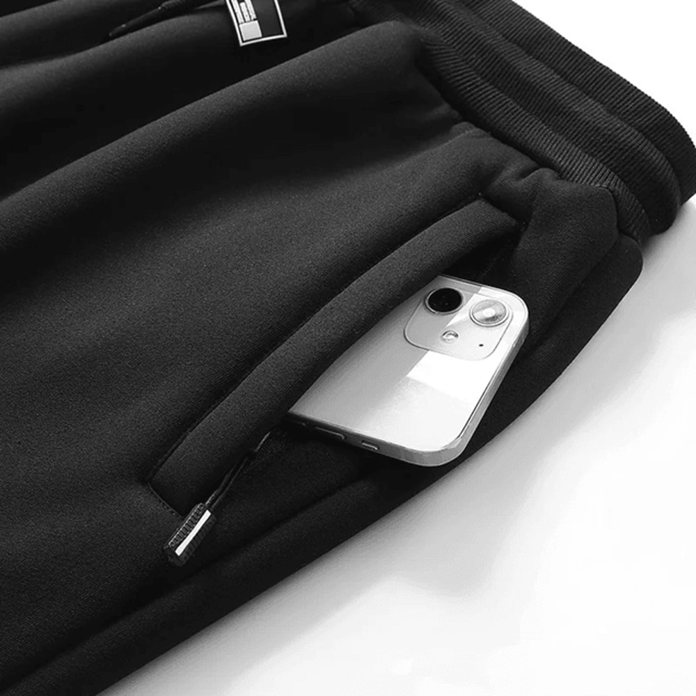 UltraWarm PlusSize FleeceLined Jogger Pants For Men Sizes Up To 8XL 1