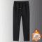 UltraWarm PlusSize FleeceLined Jogger Pants For Men Sizes Up To 8XL 2