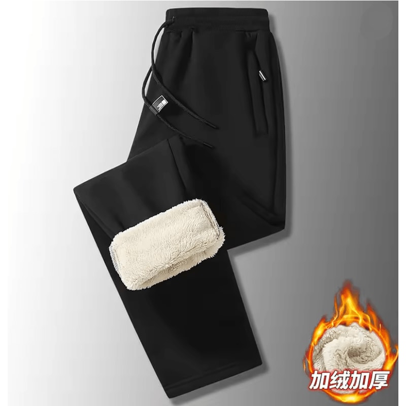 UltraWarm PlusSize FleeceLined Jogger Pants For Men Sizes Up To 8XL 4