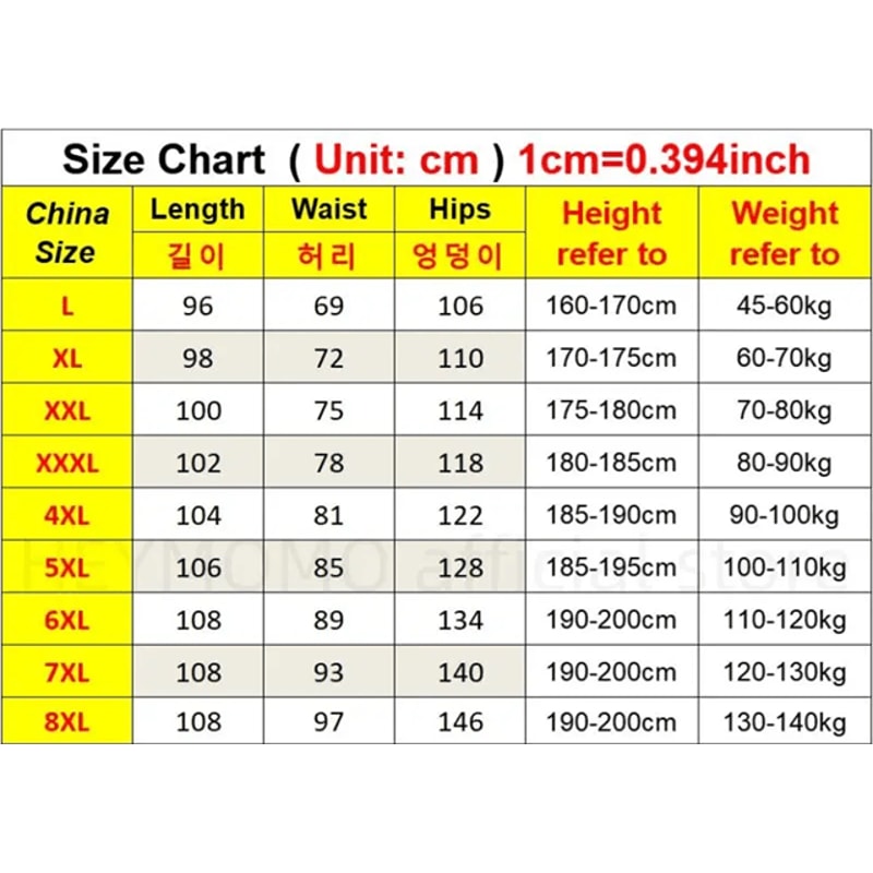 UltraWarm PlusSize FleeceLined Jogger Pants For Men Sizes Up To 8XL 8