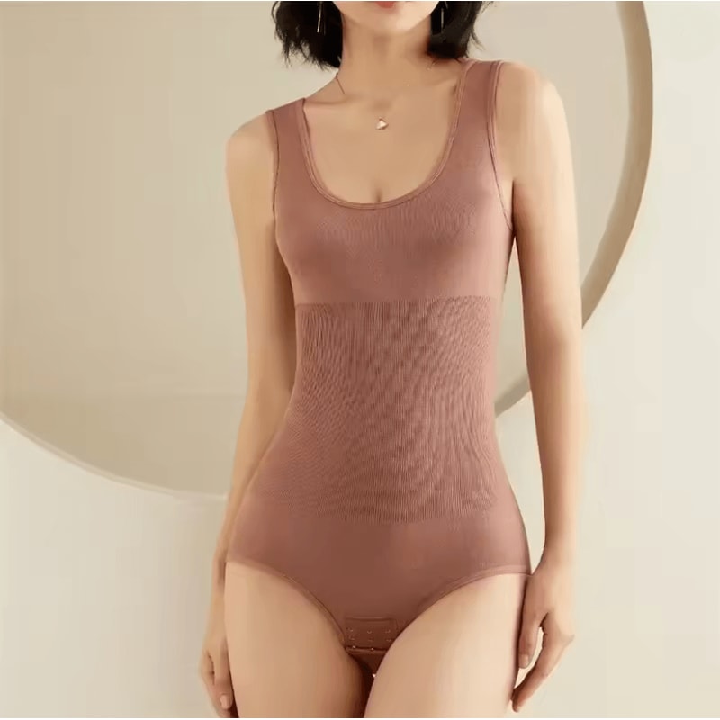 SculptEase Women Bodysuit Slimming Shapewear Tummy Control 2