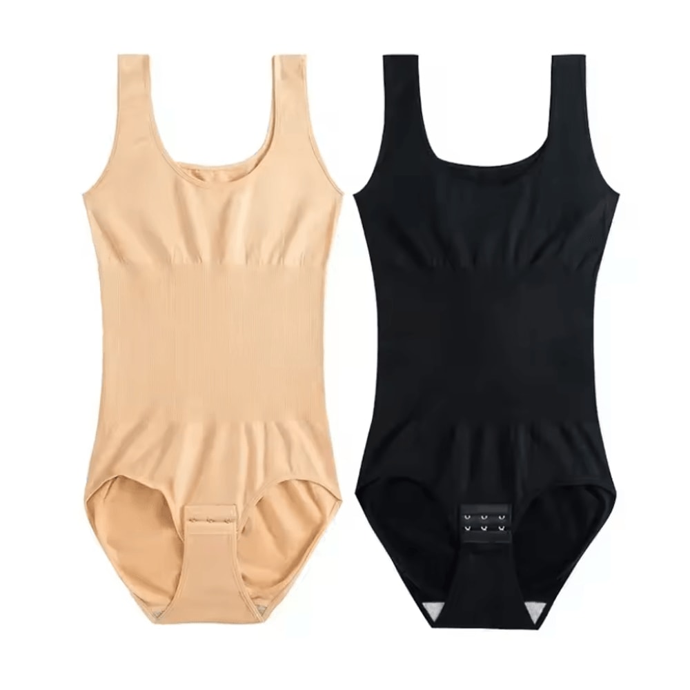 SculptEase Women Bodysuit Slimming Shapewear Tummy Control 7