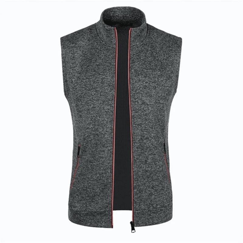 UrbanLayer Men Sleeveless Turtleneck Vest Jacket 1