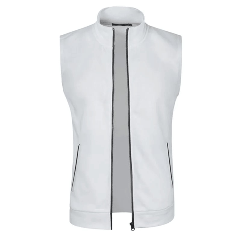 UrbanLayer Men Sleeveless Turtleneck Vest Jacket 4