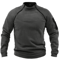 PolarGuard Men Fleece Sweatshirt Standing Neck Pullover 2