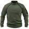 PolarGuard Men Fleece Sweatshirt Standing Neck Pullover 3