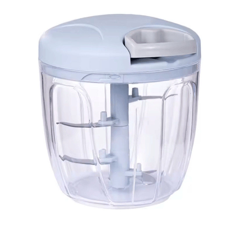 Effortless Manual Chopper 500ML Vegetable And Garlic Cutter 6